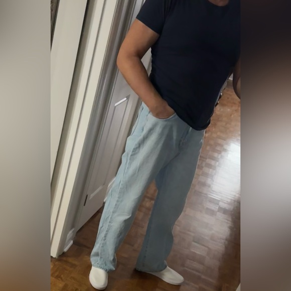 Stylish relaxed fit wide leg jeans - Picture 3 of 6